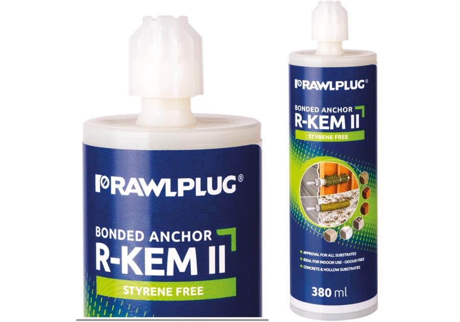 Zdjęcie: Kotwa chemiczna poliestrowa R-KEM-II standardowa szara 300 ml RAWLPLUG