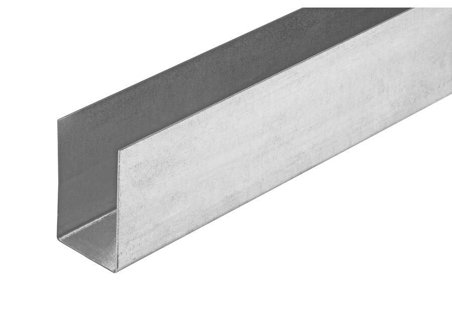 Zdjęcie: Profil ścienny Nida U Wysoki 50x80 mm - 3 mb SINIAT