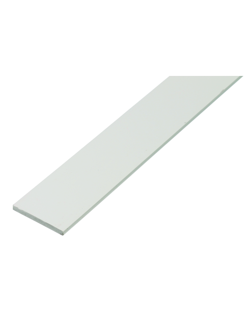 Zdjęcie: Płaskownik PVC biały 2000x20x2,0 mm ALBERTS