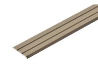 Zdjęcie: Profil progowy ochronny aluminium anoda 25 mm 0,9 m szampan CEZAR