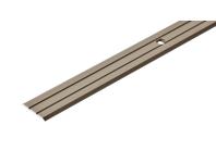 Zdjęcie: Profil progowy ochronny aluminium anoda 25 mm 0,9 m szampan CEZAR