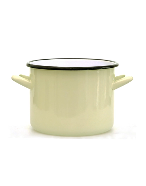 Zdjęcie: Garnek prosty 6,3 L - 22 cm kremowy SILESIA