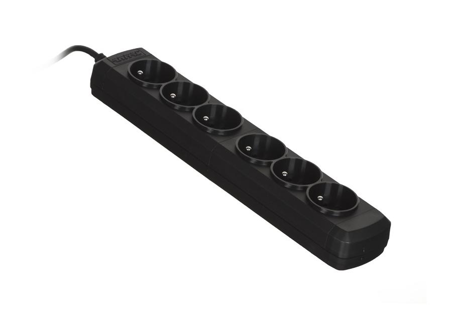 Zdjęcie: Przedłużacz 6gnu - 3m - czarny ACTION