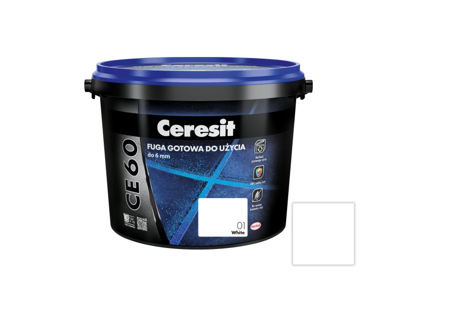 Zdjęcie: Fuga CE 60 White 2 kg CERESIT