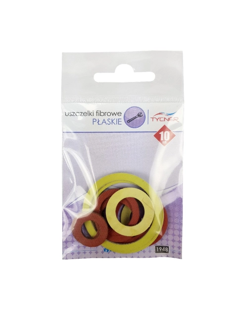Zdjęcie: Zestaw uszczelek fibrowych 10 elementów TYCNER