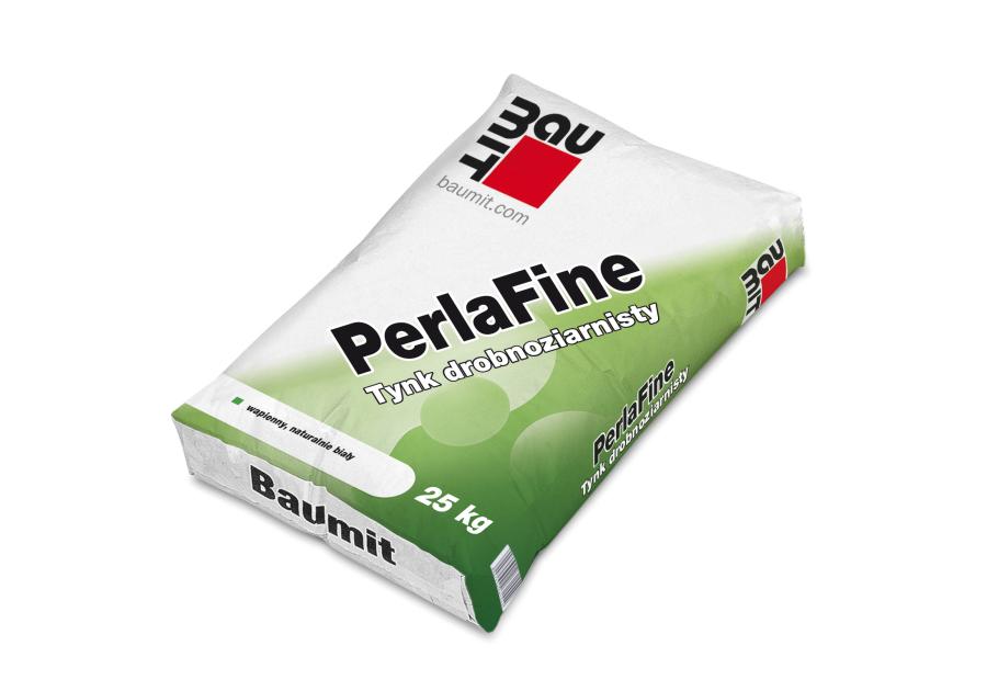 Zdjęcie: Tynk drobnoziarnisty wewnętrzny PerlaFine 25 kg BAUMIT