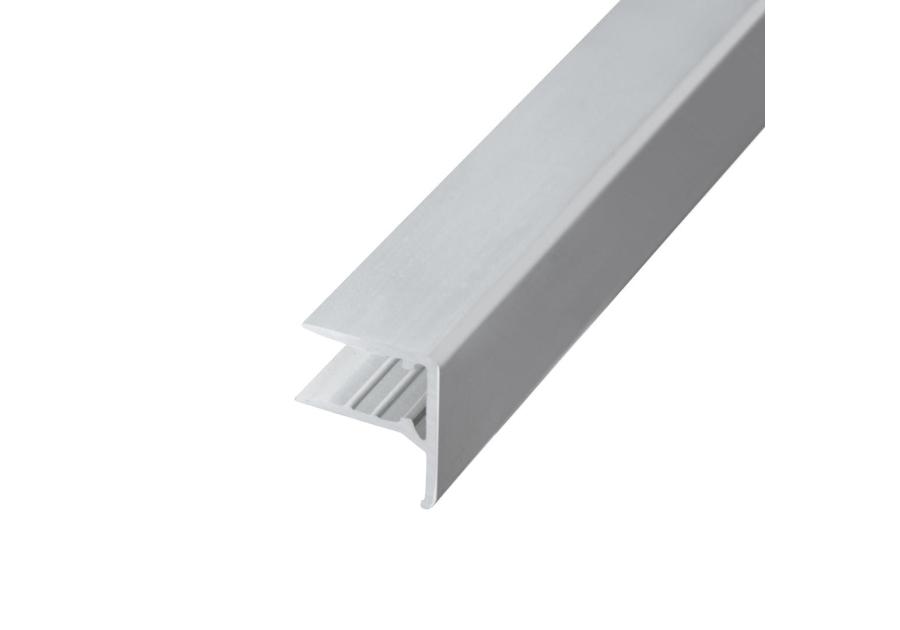 Zdjęcie: Profil aluminiowy zamykający dla grubości 10 mm 2,1m ROBELIT