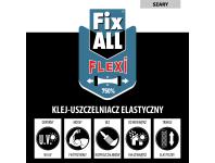 Zdjęcie: Klej uszczelniacz hybrydowy Fix All Flexi 290 ml szary SOUDAL