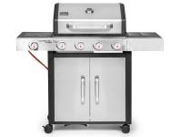 Zdjęcie: Grill gazowy Quatro XXL 12 + 3,2 kW ACTIVA MASTERCOOK