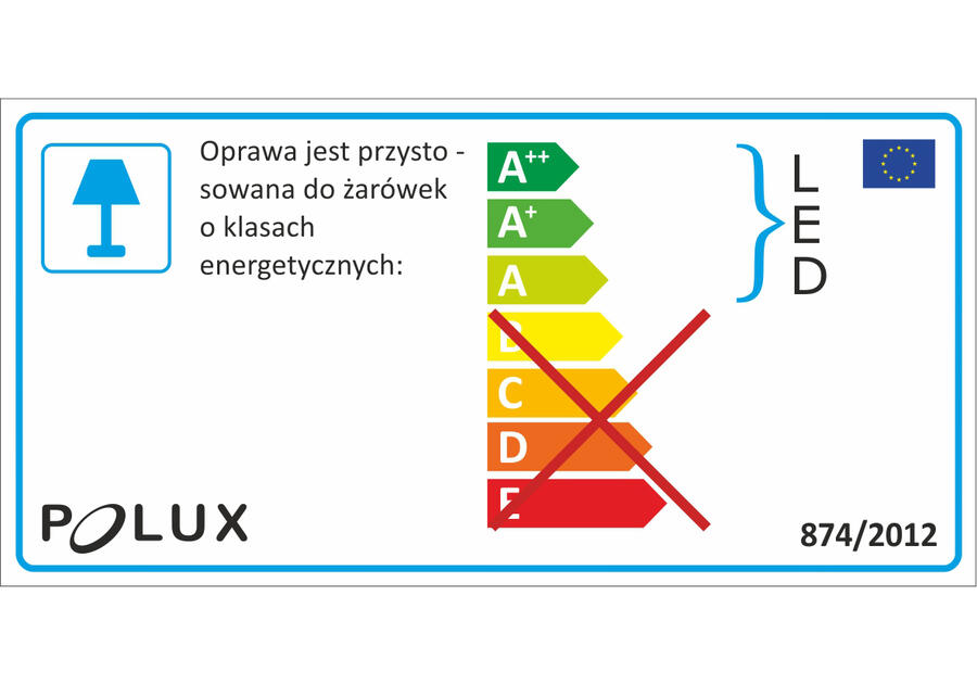 Zdjęcie: Spot oświetleniowy Fiona 3xE14 bialy POLUX