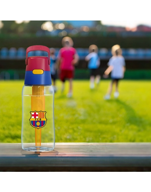 Zdjęcie: Butelka Solid 0,5 L FC Barcelona z wkładem filtrującym i naklejkami DAFI