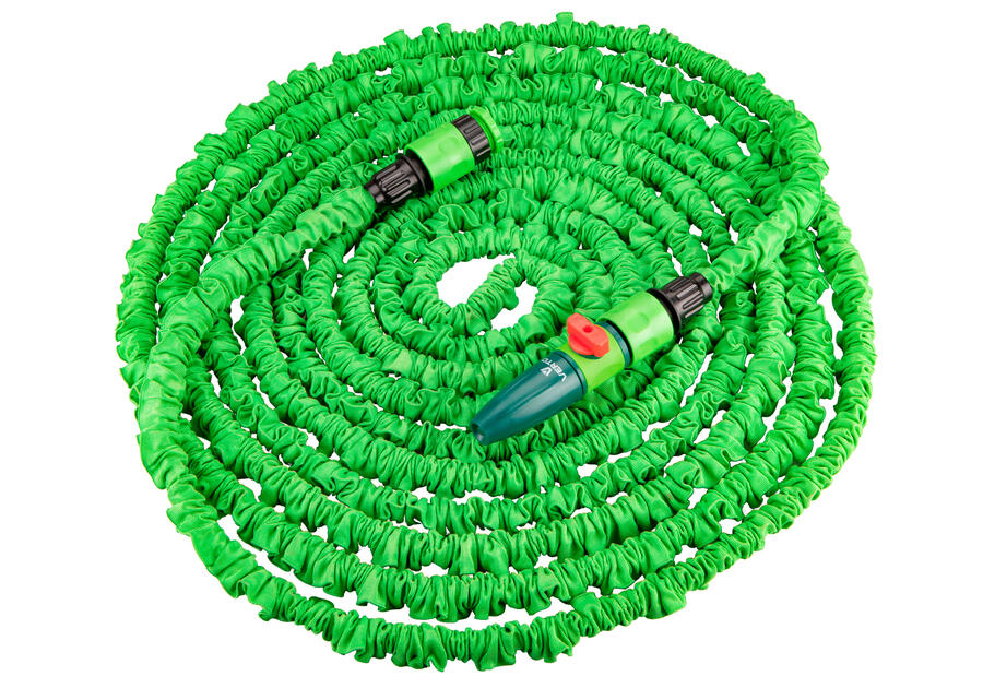 Zdjęcie: Zestaw wąż rozciągliwy 7.5 m - 22.5 m VERTO