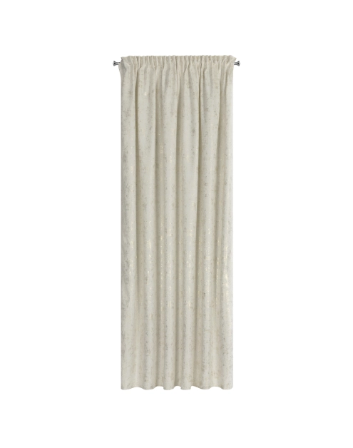 Zdjęcie: Zasłona Astrid 140x270 cm kremowo-szara na taśmie EUROFIRANY
