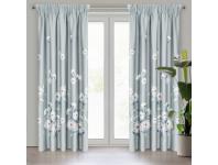 Zdjęcie: Zasłona gotowa Nila na taśmie 140x270 cm srebrny EUROFIRANY