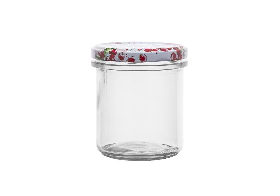 Zdjęcie: Komplet 6 słoików Spiżarnia Pani Domu 350 ml z zakrętką fi 82 6-zaczepową ALTOM DESIGN