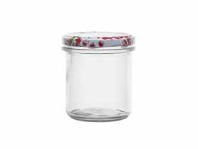 Komplet 6 słoików Spiżarnia Pani Domu 350 ml z zakrętką fi 82 6-zaczepową ALTOM DESIGN