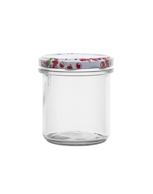 Zdjęcie: Komplet 6 słoików Spiżarnia Pani Domu 350 ml z zakrętką fi 82 6-zaczepową ALTOM DESIGN
