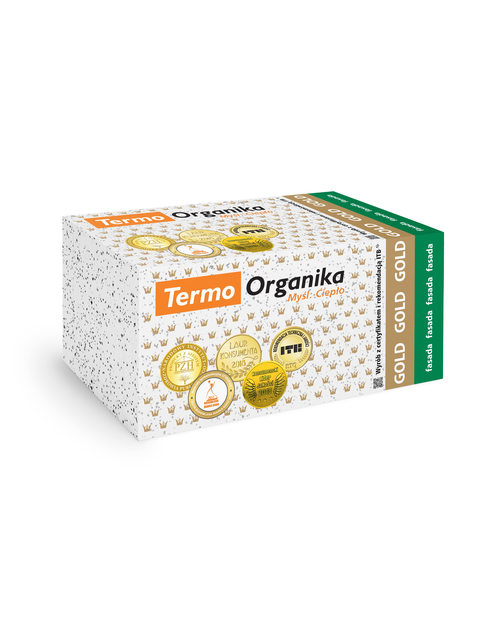 Zdjęcie: Styropian Gold fasada 5 cm Frez 1000x500x50 mm TERMO ORGANIKA