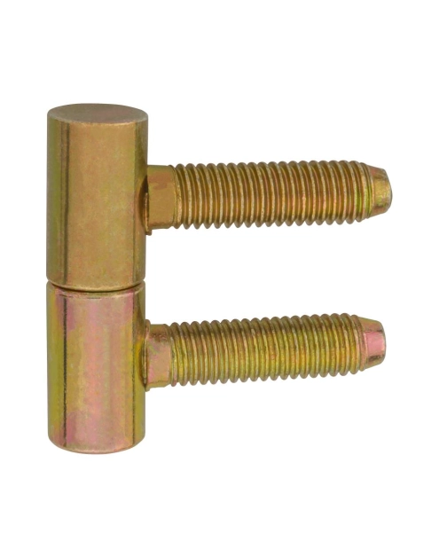 Zdjęcie: Zawias 12x35 mm ocynk żółty, 2 sztuki METRO