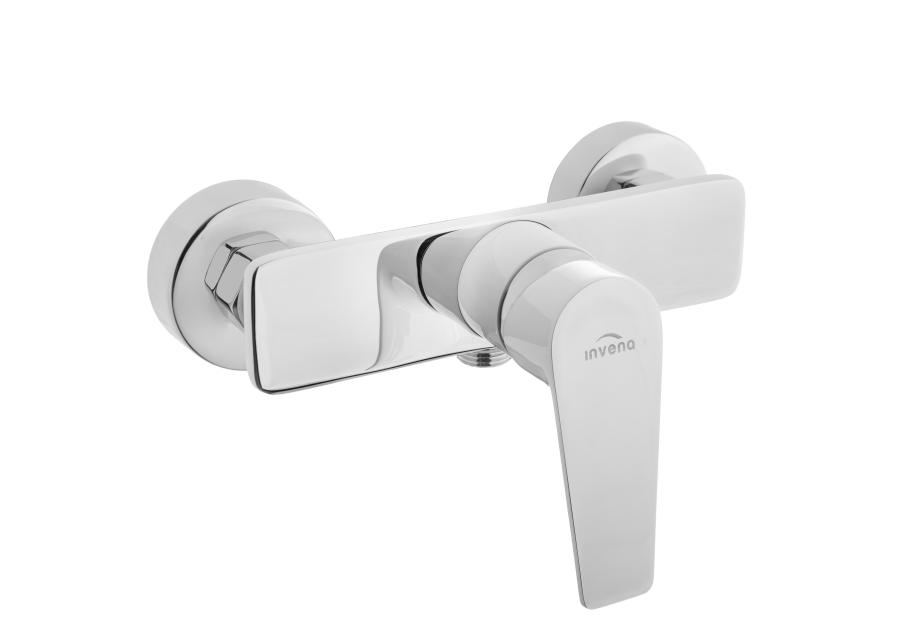 Zdjęcie: Bateria natryskowa Dokos biały/chrom INVENA