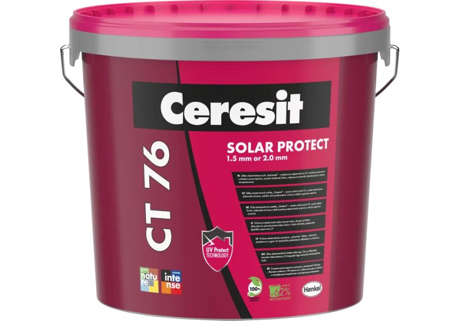 Zdjęcie: Tynk silikonowy CT76 Base 2 mm - 25 kg CERESIT