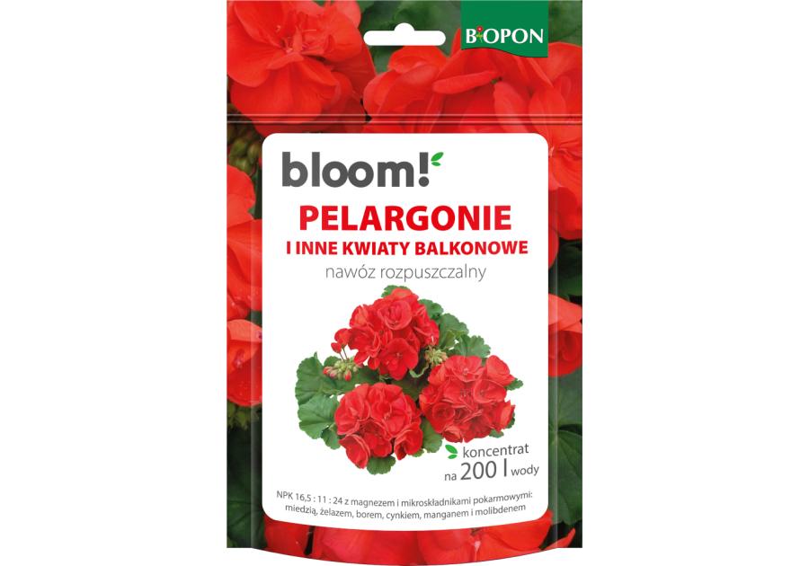 Zdjęcie: Nawóz rozpuszczalny do pelargoni i innych balkonowych 200 g BOPON BLOOM!