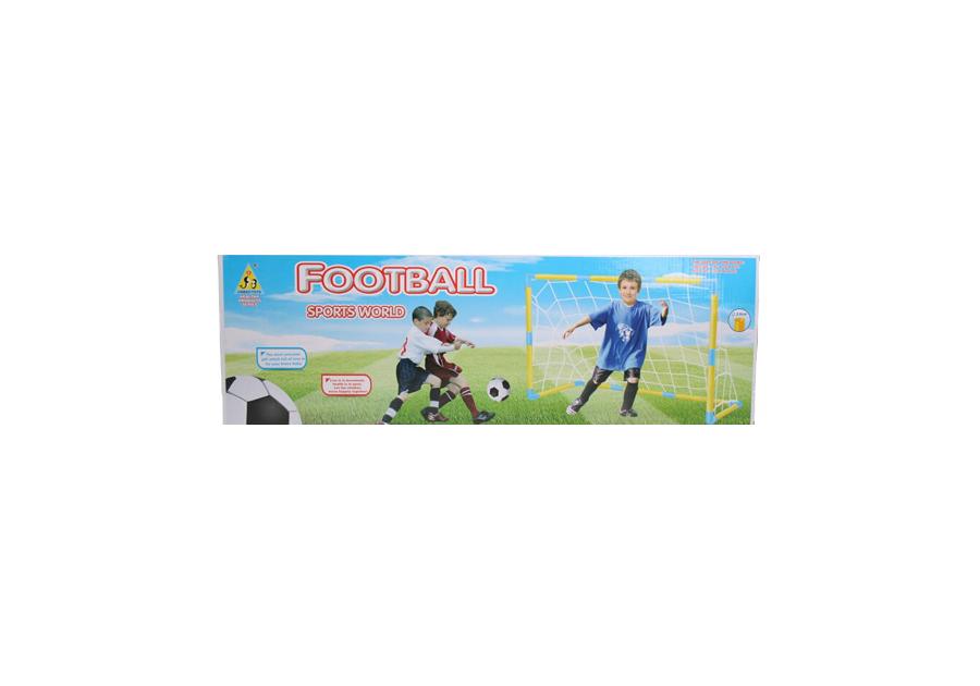 Zdjęcie: Zestaw do gry w piłkę nożną z mini bramką MIDEX