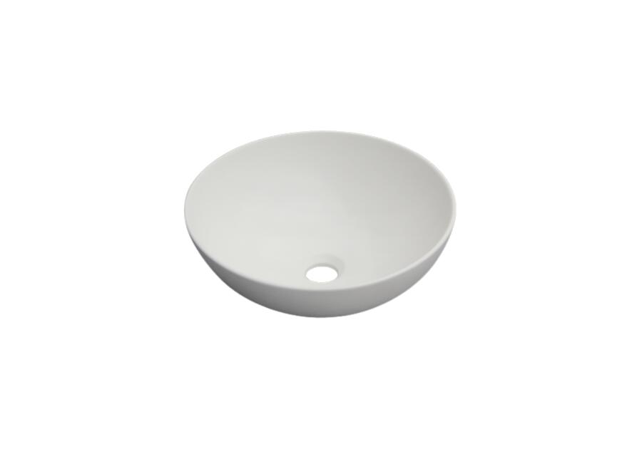 Zdjęcie: Umywalka nablatowa Dokos Invena Trend 39,5 cm biały mat INVENA