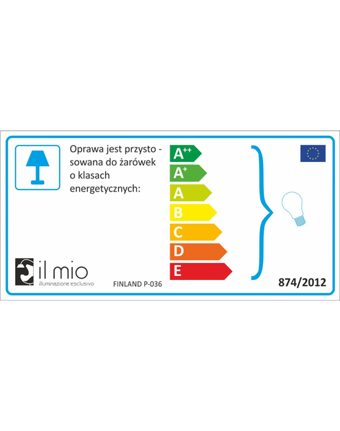 Zdjęcie: Lampa wisząca Filandia 4xE27 czarny IL MIO