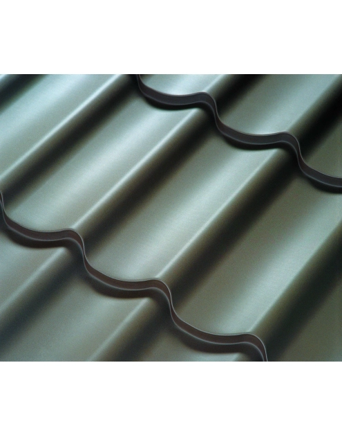 Zdjęcie: Blachodachówka Szafir 350/15 purmax 7016 BLACHY PRUSZYŃSKI