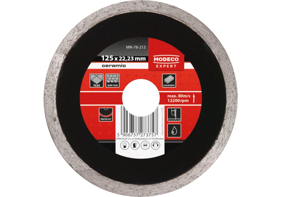 Zdjęcie: Ściernica diamentowa do ceramiki 180x25,4x22,23 mm RAWLPLUG