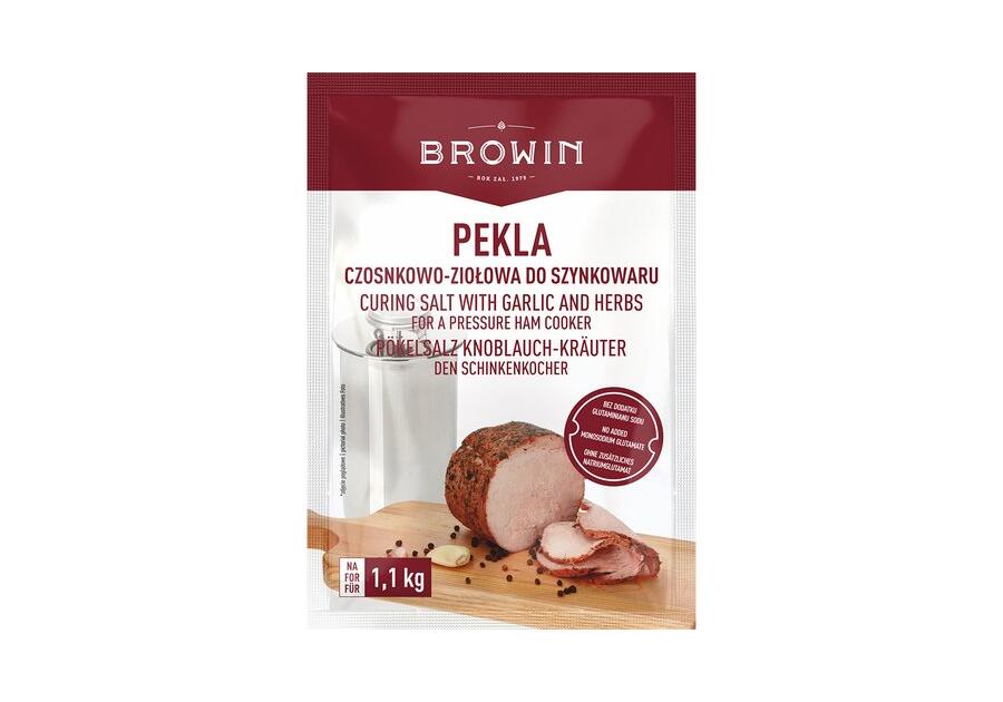 Zdjęcie: Pekla czosnkowo-ziołowa do szynkowaru 100 g BROWIN