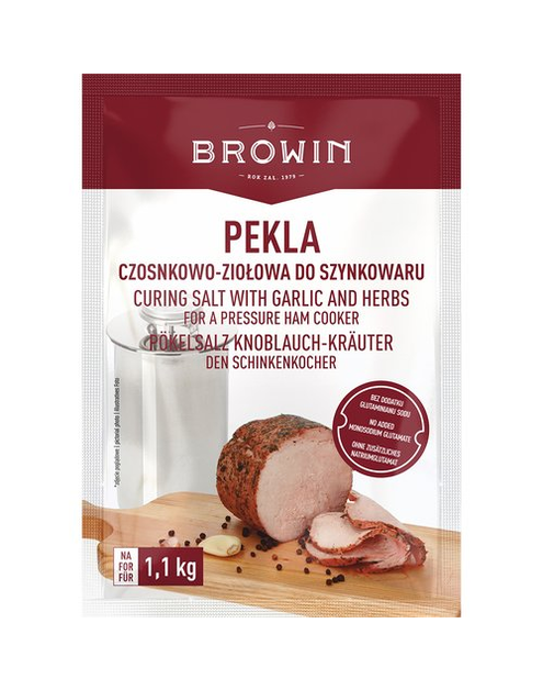 Zdjęcie: Pekla czosnkowo-ziołowa do szynkowaru 100 g BROWIN