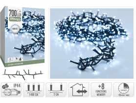 Łańcuch świetlny sznurowy 14 m 700 led biały KOOPMAN