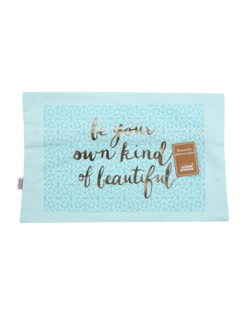 Zdjęcie: Poszewka dekoracyjna 30x50x cm Złote Napisy dekoracja III Ibiza ALTOMDESIGN