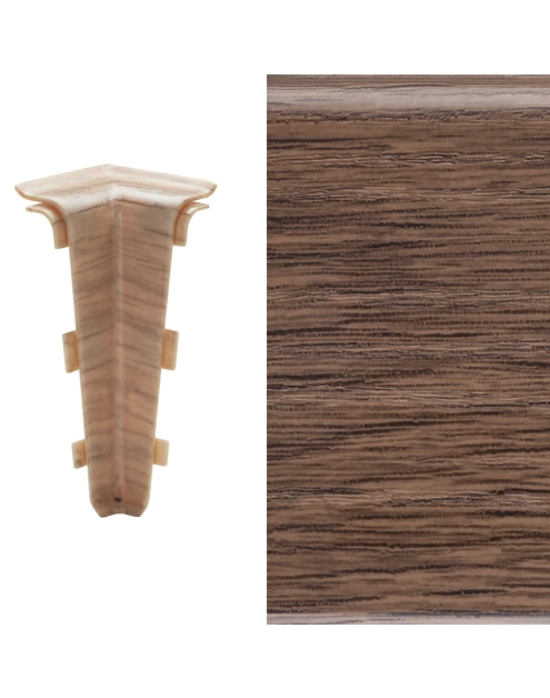 Zdjęcie: Narożnik wewnętrzny do listwy Lars 2 szt. wood wenge ARBITON