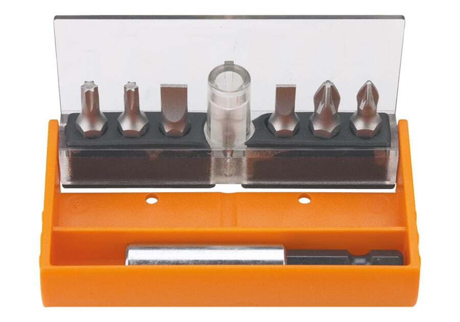 Zdjęcie: Końcówki wkrętakowe z uchwytem, zestaw 7 sztuk NEO