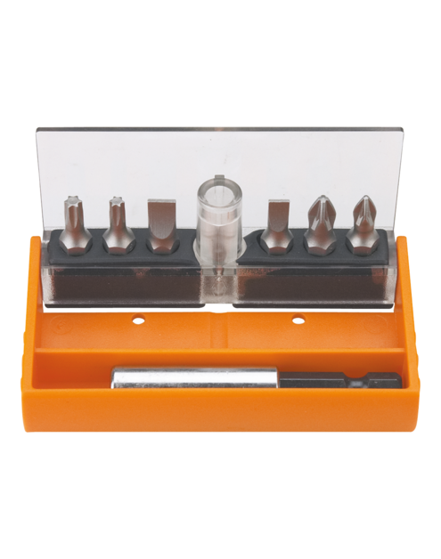 Zdjęcie: Końcówki wkrętakowe z uchwytem, zestaw 7 sztuk NEO