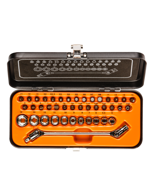 Zdjęcie: Klucze nasadowe 1/4", zestaw 41sztuk NEO