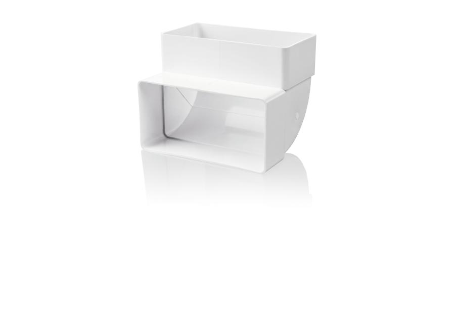 Zdjęcie: Kolano pionowe 90 stopni Megaduct białe VENTS