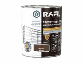 Gruntoemalia prosto na rdzę brązowy 0,75L RAFIL