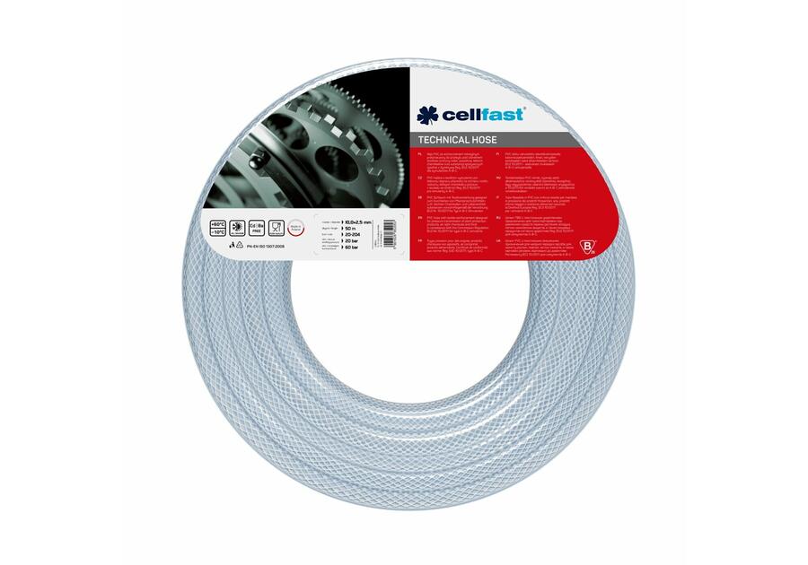 Zdjęcie: Wąż techniczny 1,9  x 0,3 cm 5000 cm CELLFAST