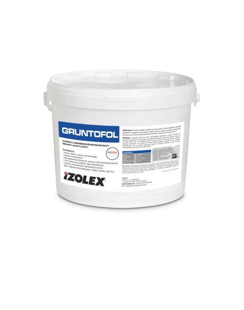 Zdjęcie: Preparat gruntujący Gruntfol głęboko penetrujący IZOLEX