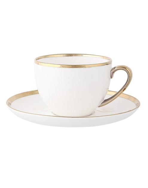 Zdjęcie: Zestaw filiżanka 200 ml ze spodkiem 15,5 cm i talerzem deserowym 15 cm Paradise ALTOMDESIGN