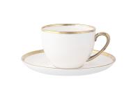 Zdjęcie: Zestaw filiżanka 200 ml ze spodkiem 15,5 cm i talerzem deserowym 15 cm Paradise ALTOMDESIGN