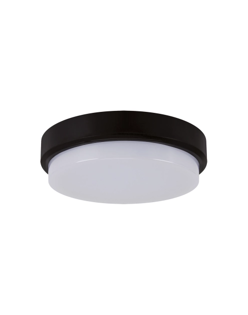 Zdjęcie: Plafoniera hermetyczna LED Aron LED C 12 W BLACK NW czarny STRUHM