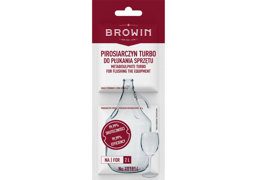 Zdjęcie: Pirosiarczyn turbo - 15 g BROWIN