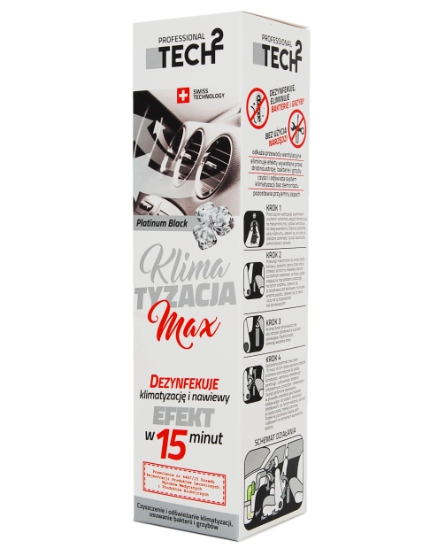 Zdjęcie: Preparat do dezynfekcji klimatyzacji Max Platinum Black TECH2