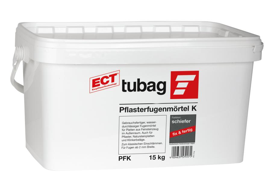 Zdjęcie: Zaprawa do spoinowania kostki brukowej PFK szary TUBAG