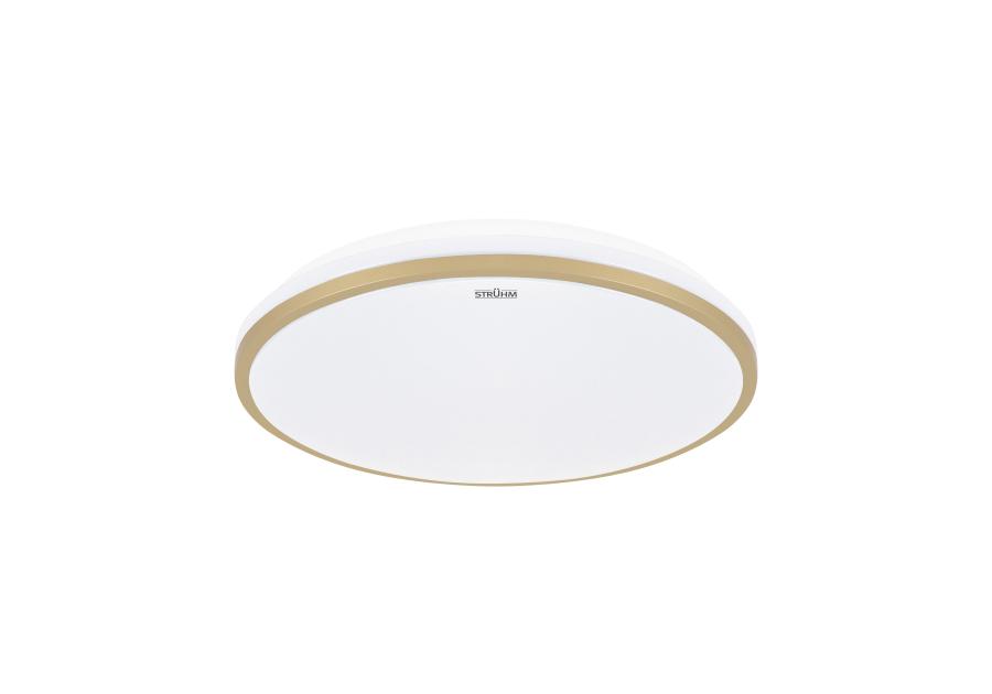 Zdjęcie: Plafoniera SMD LED Linus LED C 18 W NW kolor złoty STRUHM